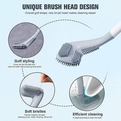 Golf Design Toilet Brush with Wall Mount – Deep Clean, No Drip
